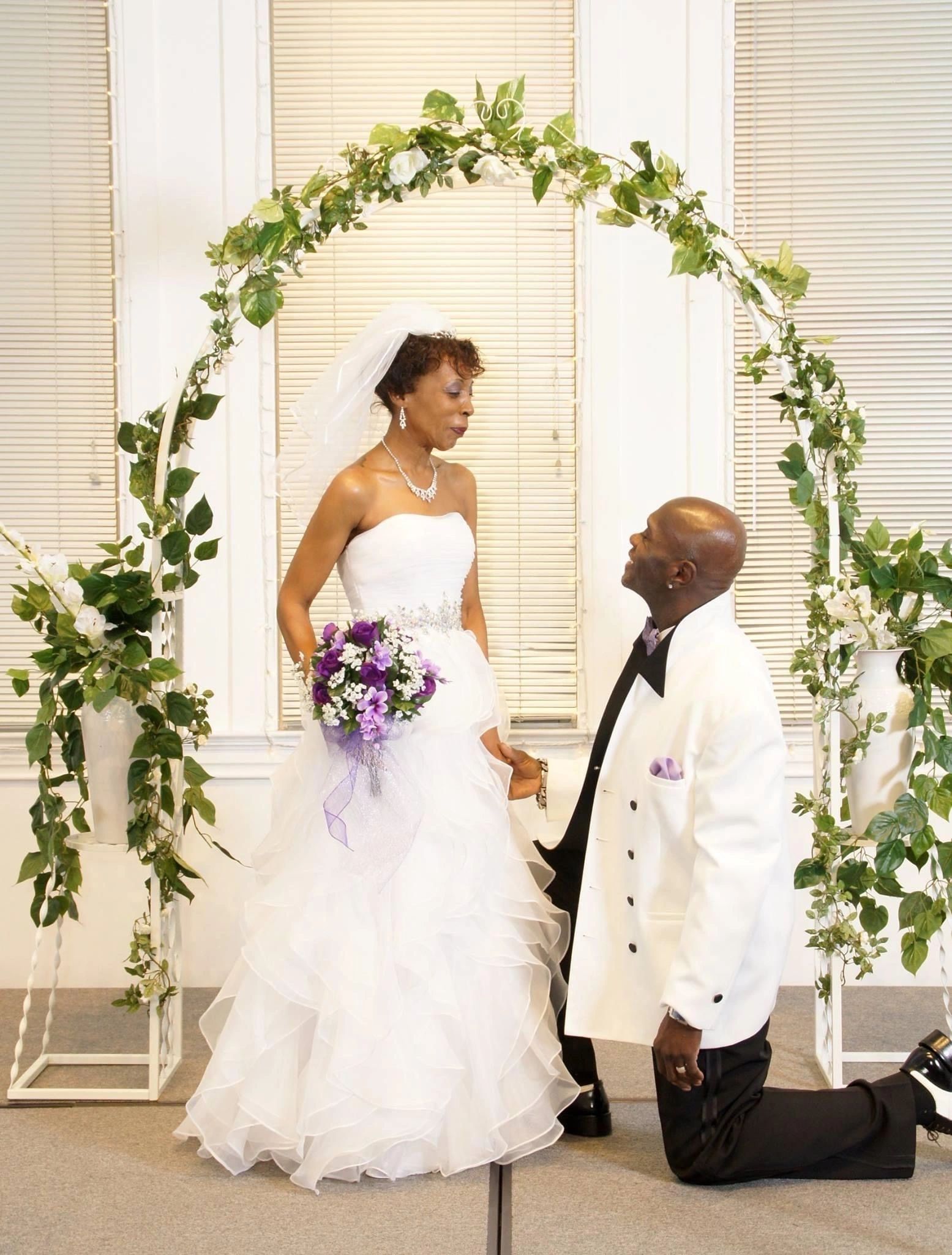 Wedding reception photo