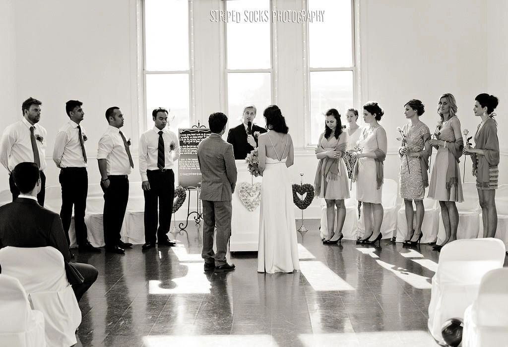 Wedding celebration photo